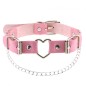 One Chain Love Ring Collar