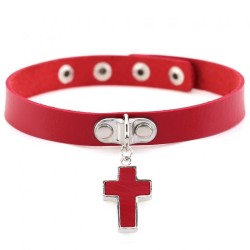 Cross Pendant Collar