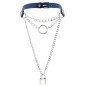 Chain Lock Pendant Ring Collar