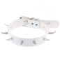 Spiked Rivet Leather Collar