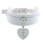 Lightning Heart Pendant Collar