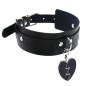 Lightning Heart Pendant Collar