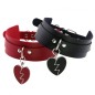 Lightning Heart Pendant Collar