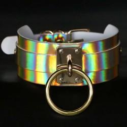 Laser Golden O Ring Collar