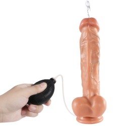 Ejaculating Super Realistic Dildo With Blue Veins