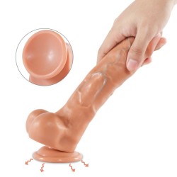 Ejaculating Super Realistic Dildo With Blue Veins