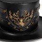 Men's Steampunk Metal Elk Hat