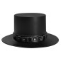 Men's Steampunk Buckles Splice Hat