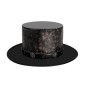 Men's Steampunk Floral Printed Hat