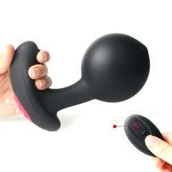 Inflatable Vibration Anal Plug