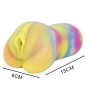 Luminous Colorful Silicone Pocket Vagina -01