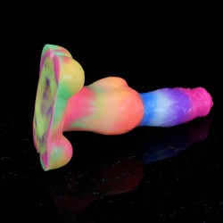 Luminous Silicone Dildo - 11