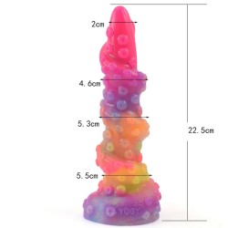 Luminous Silicone Dildo - 10