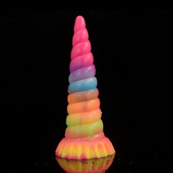 Luminous Silicone Dildo - 07