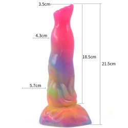 Luminous Silicone Dildo - 03