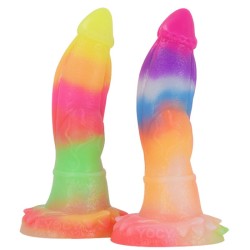 Luminous Vibration Dildo -Animal