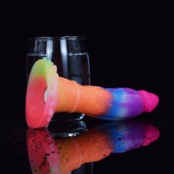 Luminous Vibration Dildo -Animal