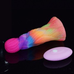 Luminous Vibration Butt Plug - Snake