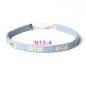 N313 Denim Collar Punk Choker Necklace