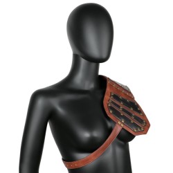 PU Body Chest Harness Shoulder Armor Arm