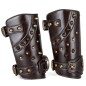 Men Leather Bracers Zipper