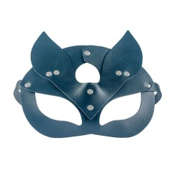 SM65 Studded Leather Fox Mask Women Bondage Fetish