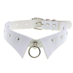 Gothic Leather Collar Choker