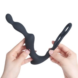 Double Ring Prostate Vibrator