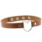 Metal Heart Collar - 4 Snap