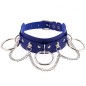 Metal O Ring Collar With Chain