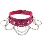 Metal O Ring Collar With Chain