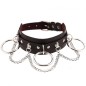 Metal O Ring Collar With Chain