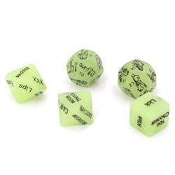 5 Luminous Sex Position Dice