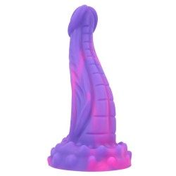 Mixed Color Liquid Silicone Dildo - E