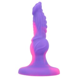 Mixed Color Liquid Silicone Dildo - C