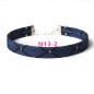 Denim Collar Punk Choker Necklace