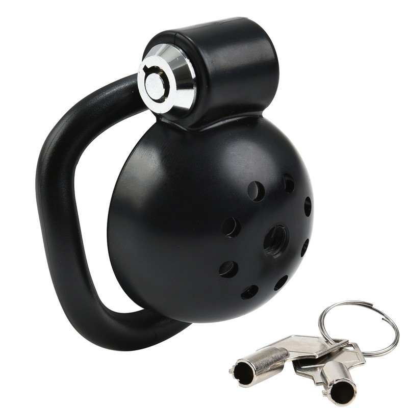 Button Lock Chastity Cage