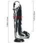 Ink Silicone Huge Realistic Dildo - 9.8 inch