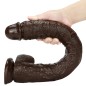 Black Warrior PVC Huge Cock - 17 inch