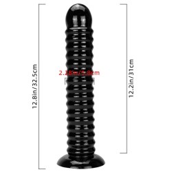 Big Worm Anal Beads - 12.8 inch