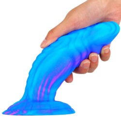 Little Monster Silicone Dildo - Blue