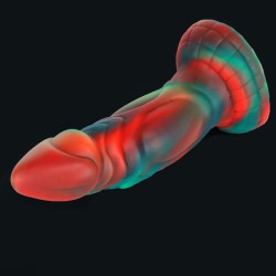 Little Monster Silicone Dildo - Green