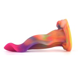 Luminous Silicone Dildo -Tongue