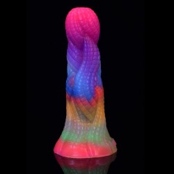 Luminous Silicone Butt Plug - Snake