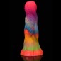 Luminous Silicone Butt Plug - Snake