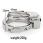 Plate Cage Chastity Device - Adjustable Ring