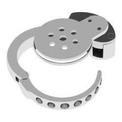 Lid Chastity Cock Cage - Adjustable Ring