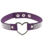 Rhinestone Collar With Heart