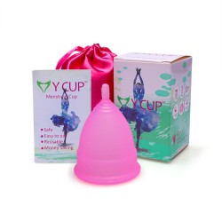 Medical Silicone Colorful Menstrual Cup