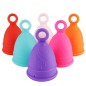 Pull Ring Menstrual Cup